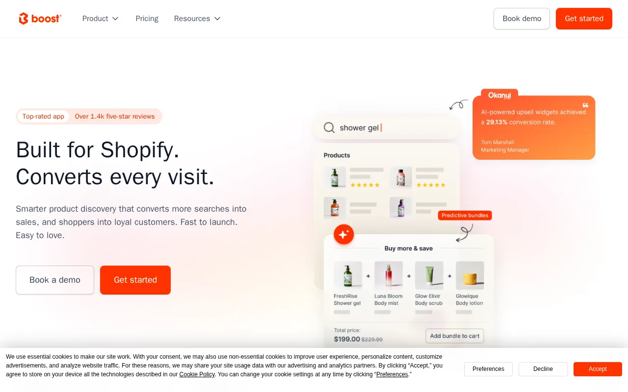 Boost Commerce — preview screenshot