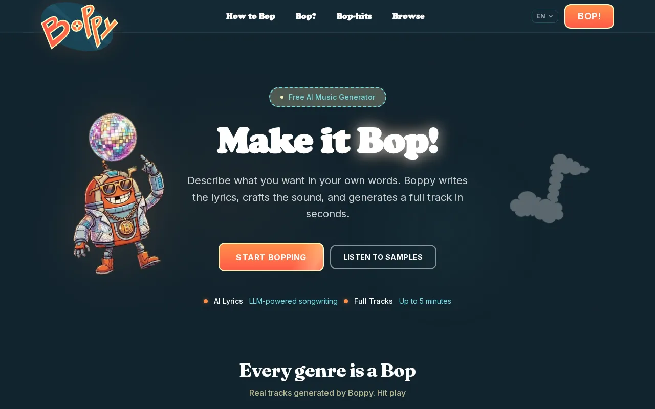 Boppy — preview screenshot