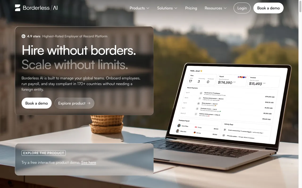 Borderless AI — preview screenshot