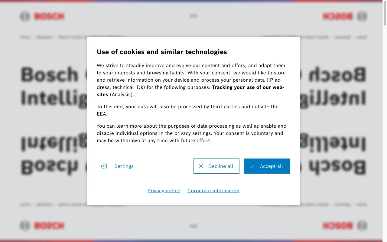 Bosch Global — preview screenshot