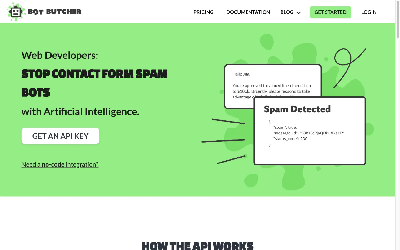 Bot Butcher — preview screenshot