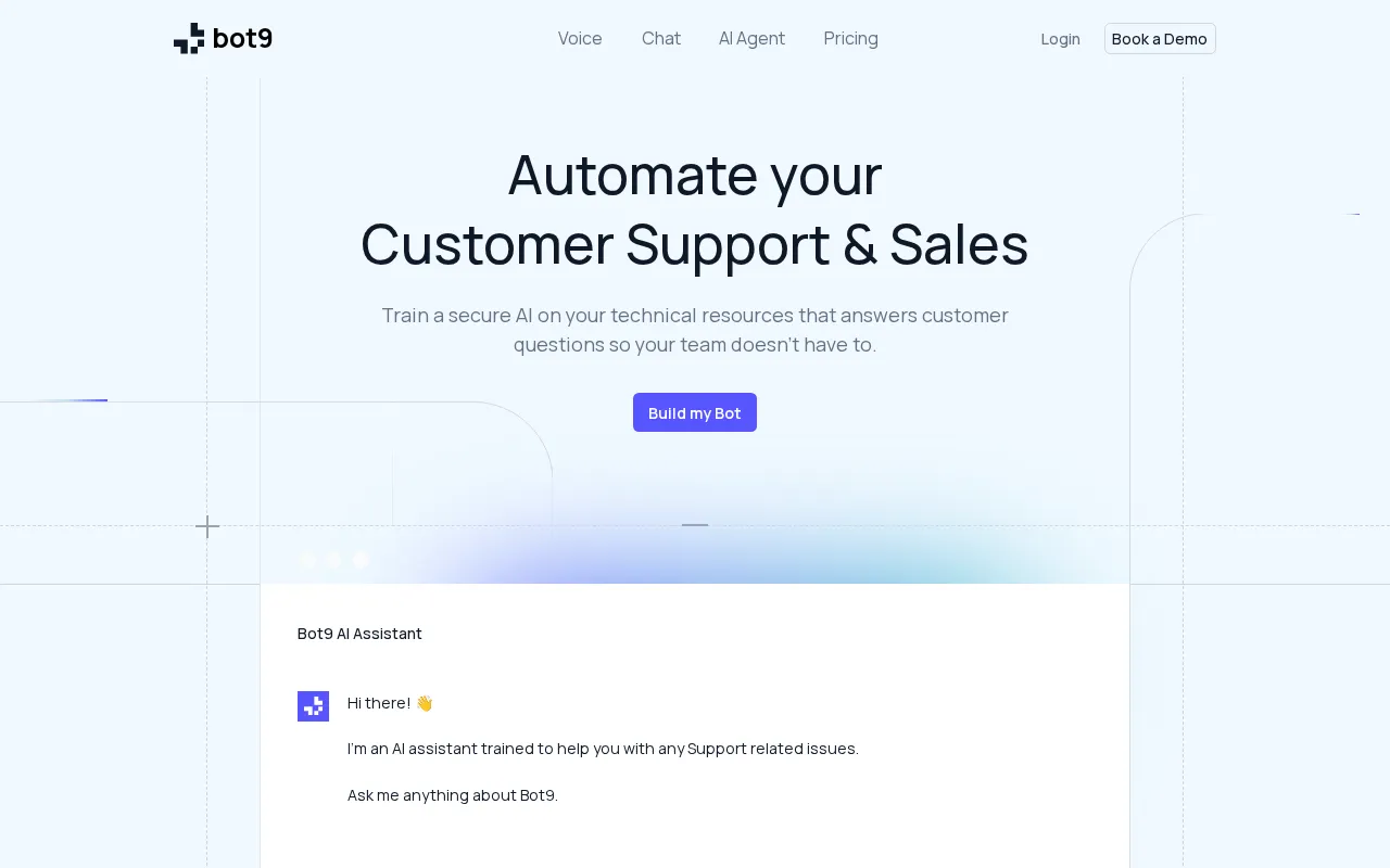 Bot9 AI — preview screenshot