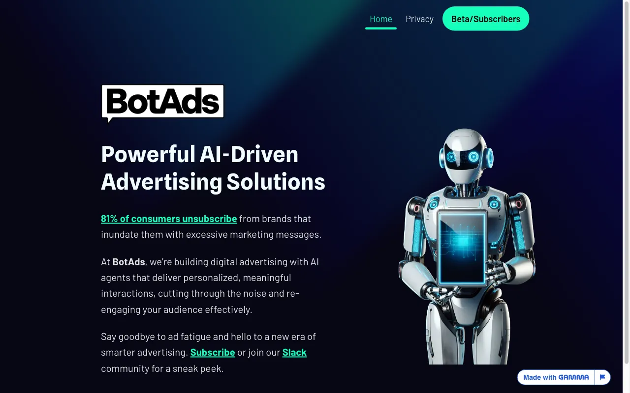 BotAds — preview screenshot