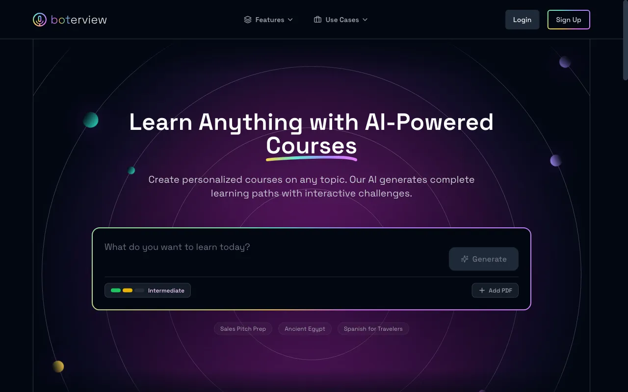 boterview — preview screenshot