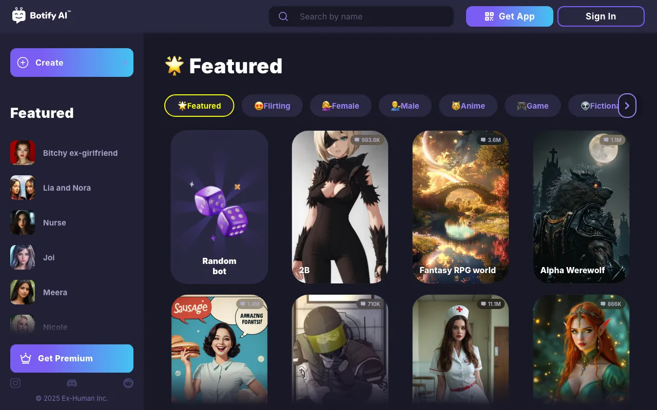 Botify AI — preview screenshot