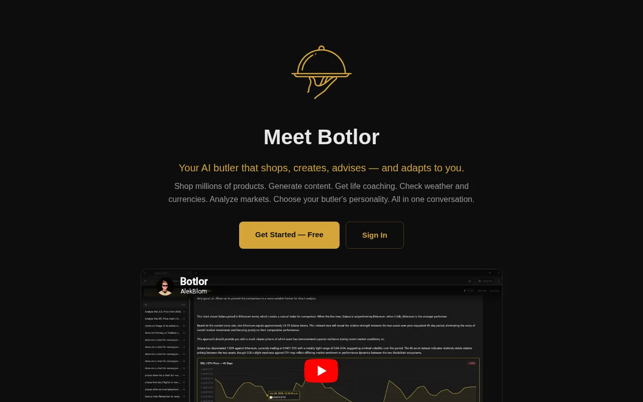 Botlor — preview screenshot