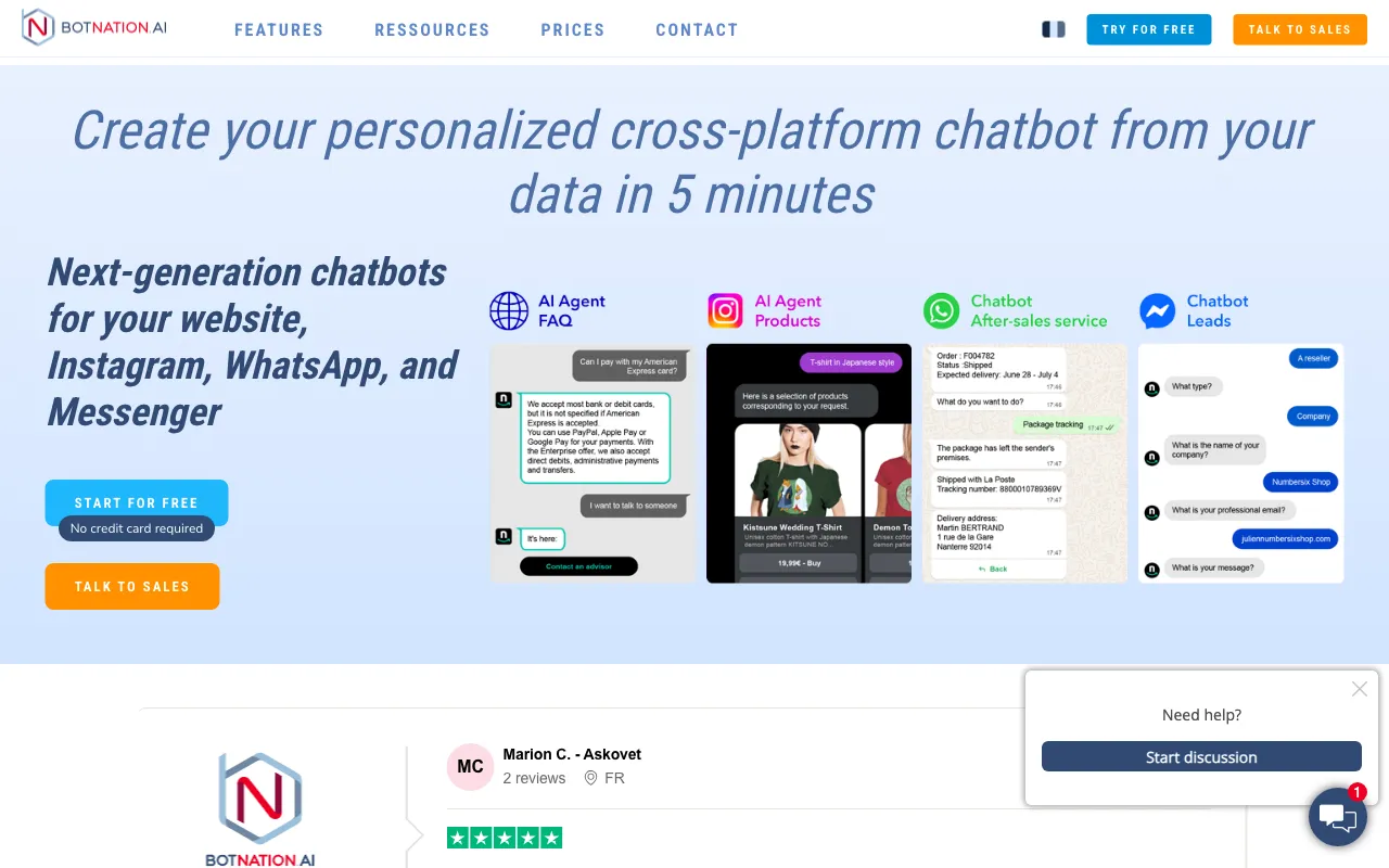 Botnation — preview screenshot