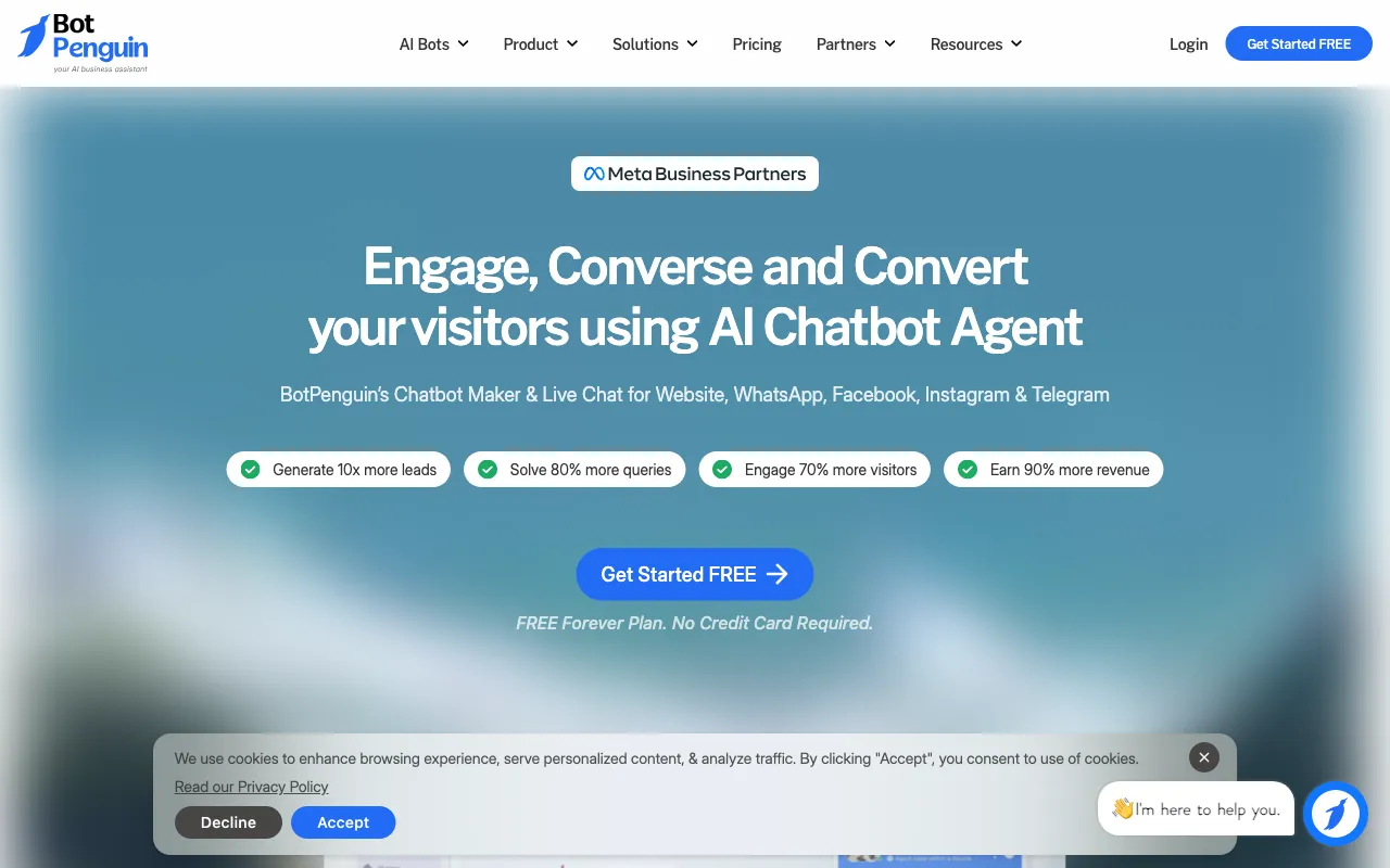 BotPenguin Chatbot — preview screenshot