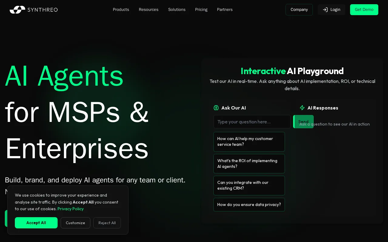 Synthreo — preview screenshot