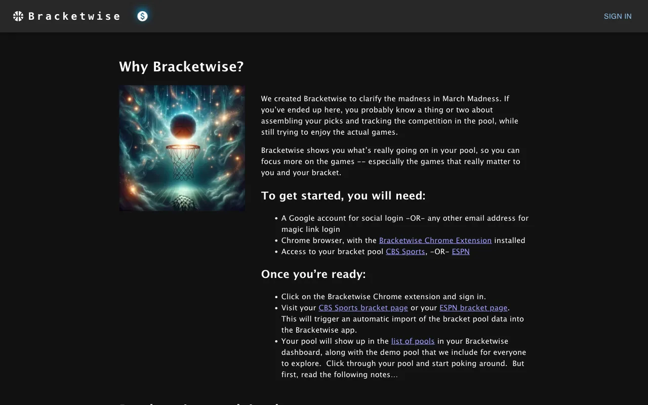 Bracketwise — preview screenshot