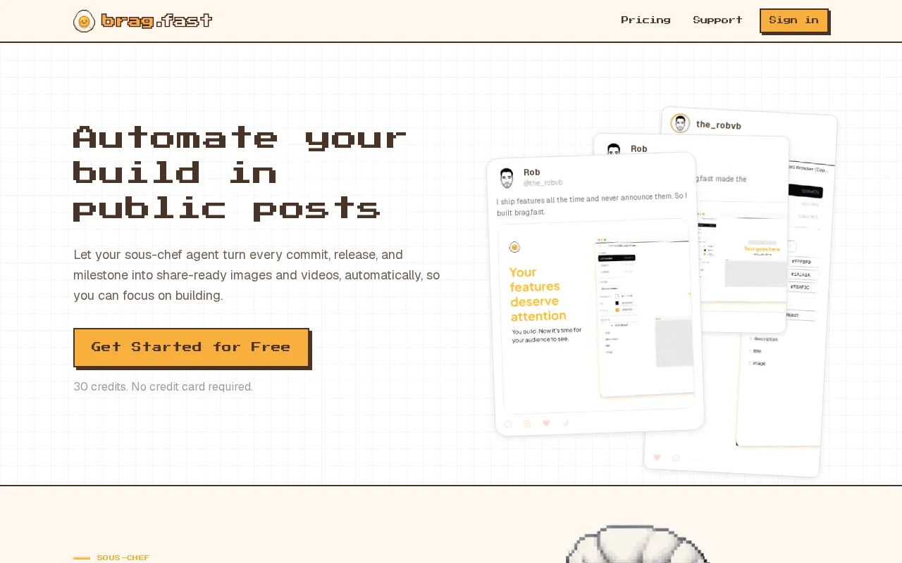 brag.fast — preview screenshot