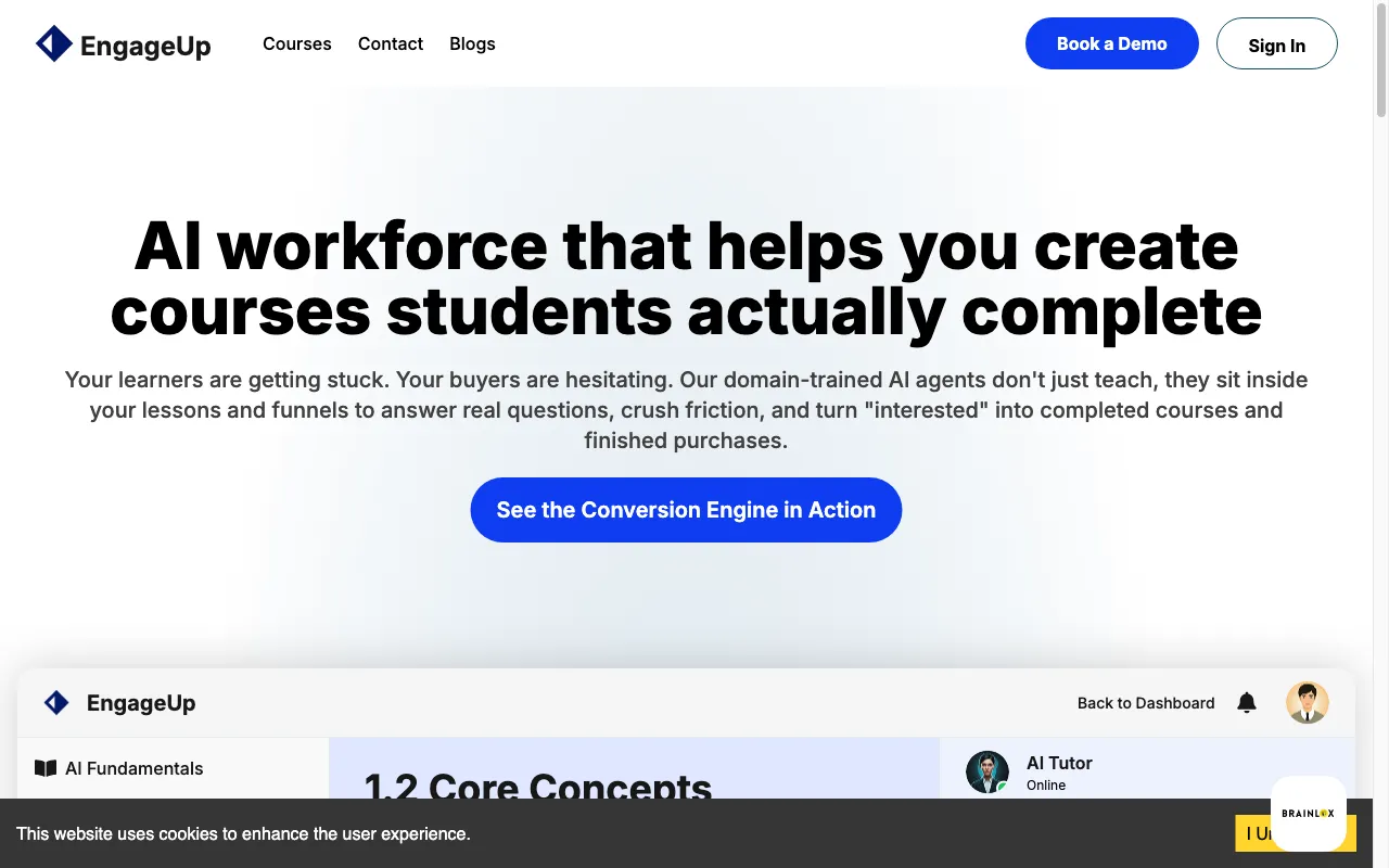 EngageUp — preview screenshot