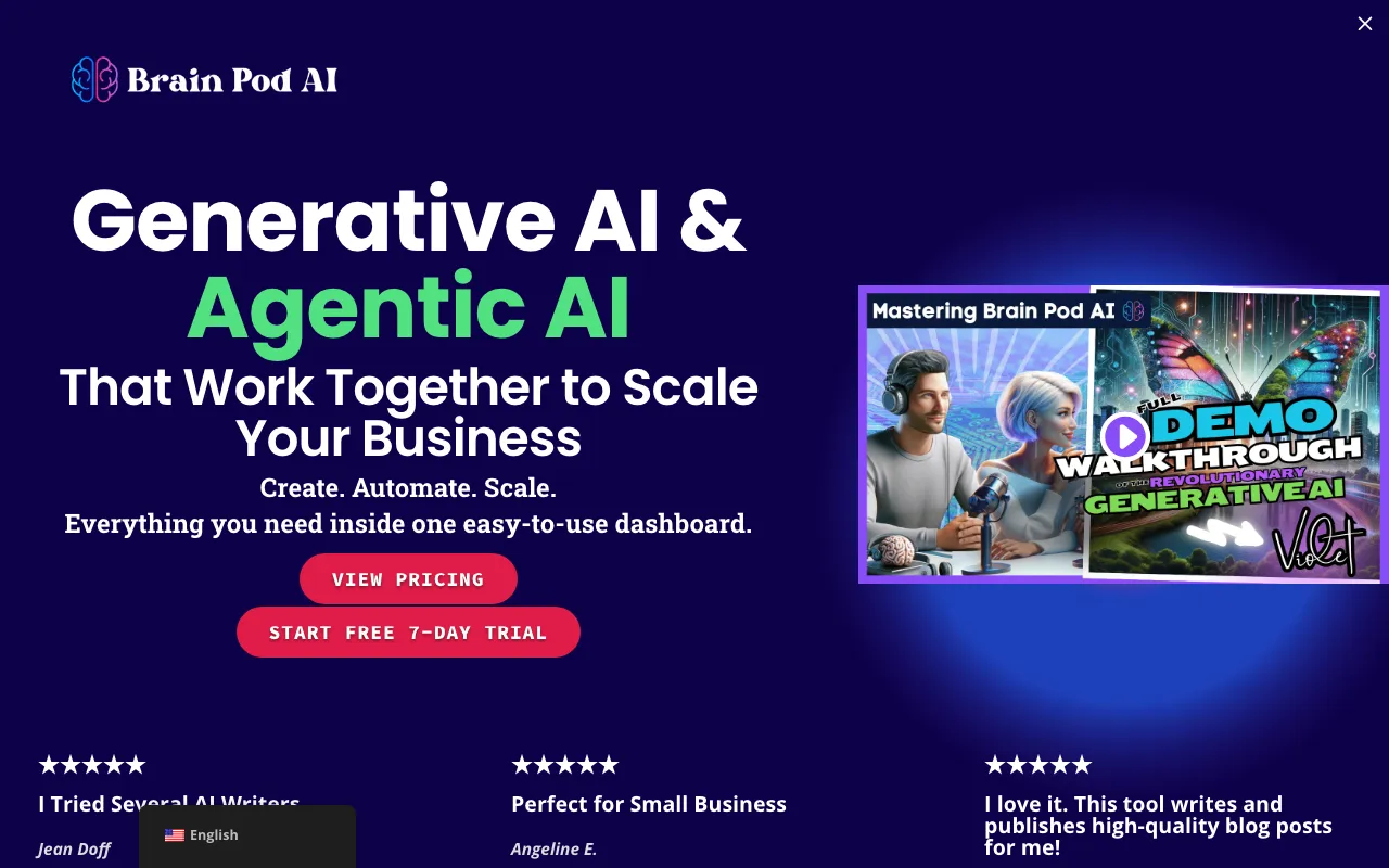 Brain Pod AI — preview screenshot