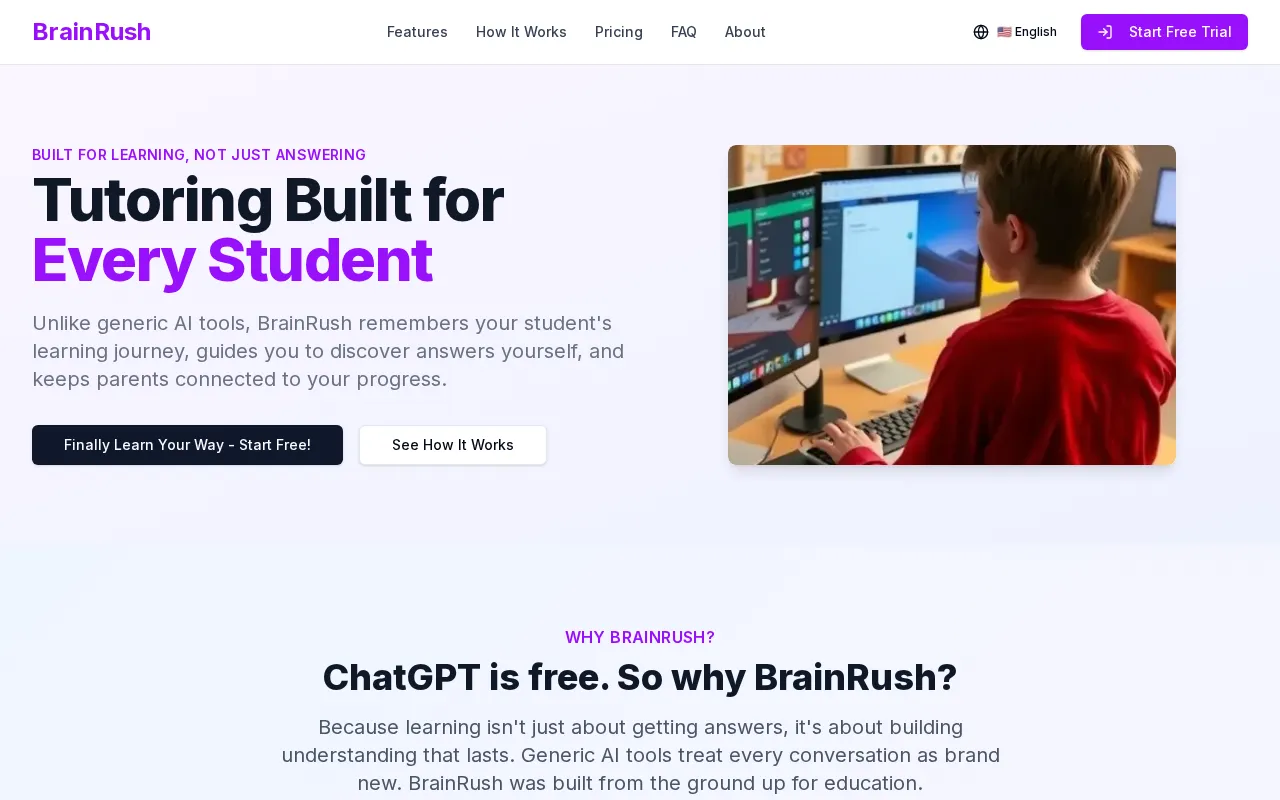 BrainRush AI — preview screenshot