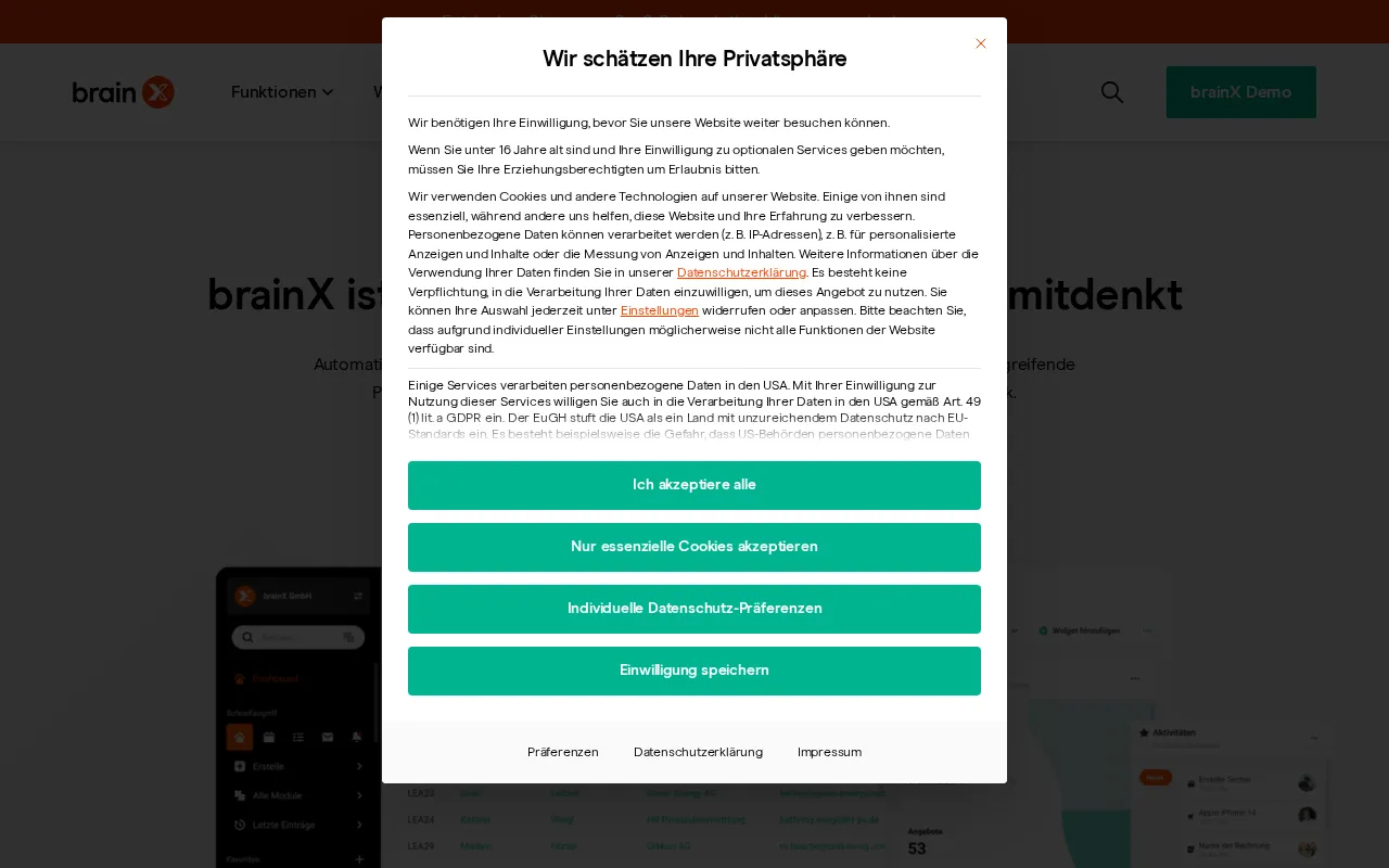 Brainx — preview screenshot