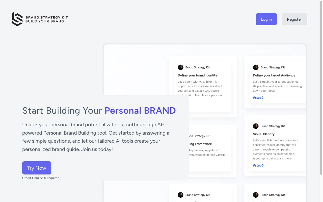 Brand Strategy Kit — preview screenshot