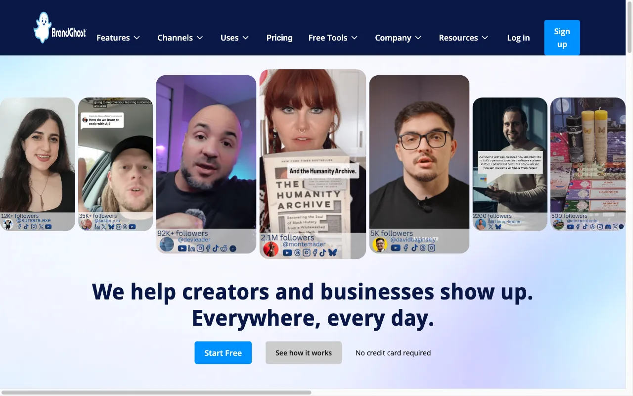 BrandGhost — preview screenshot