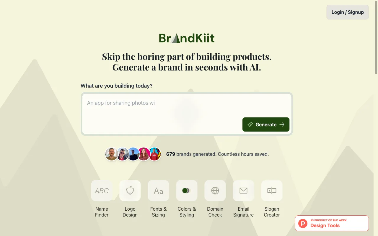 BrandKiit — preview screenshot