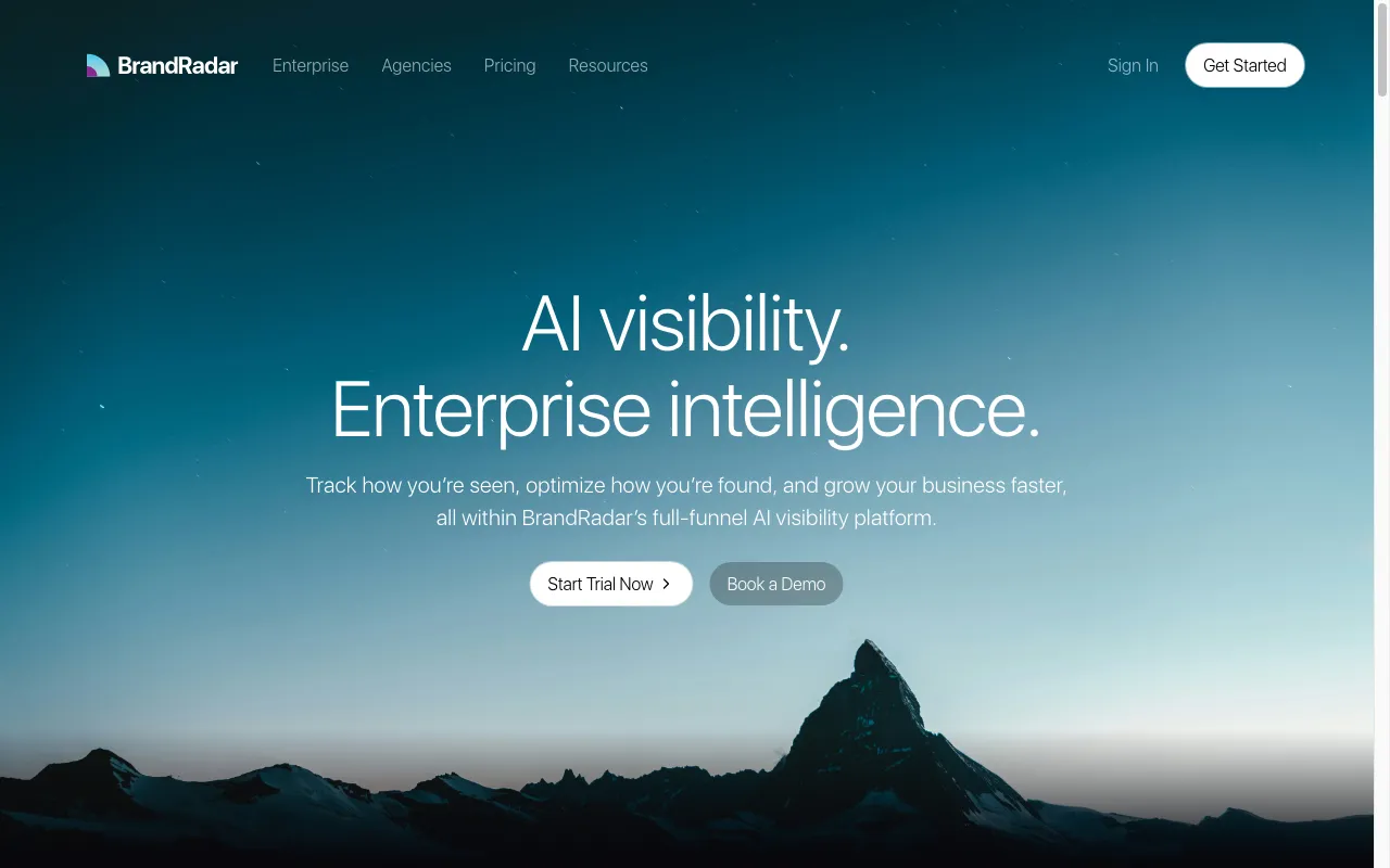 BrandRadar — preview screenshot