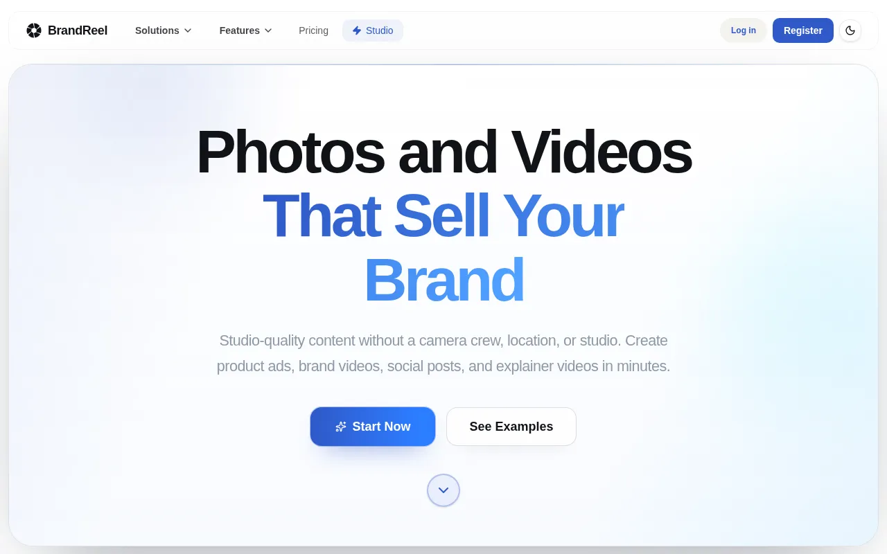 BrandReel — preview screenshot