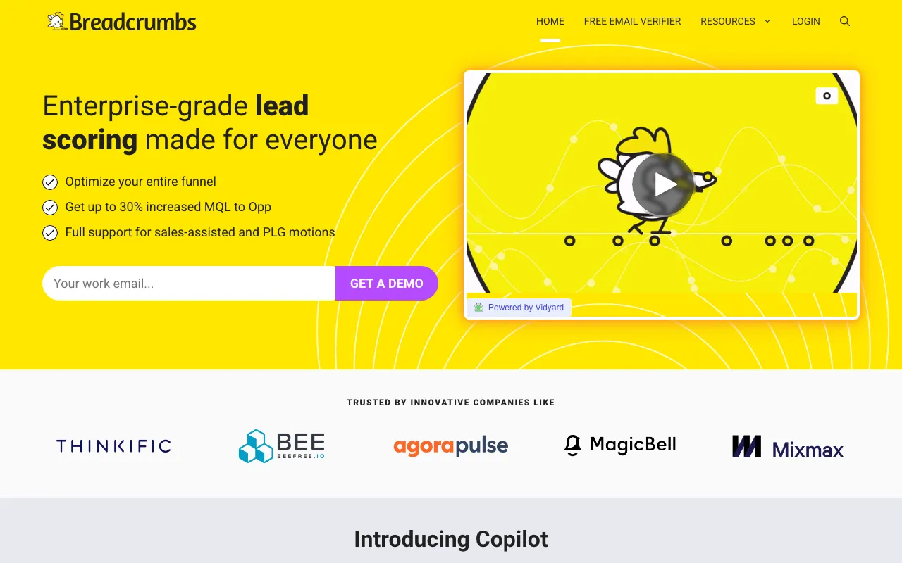 Breadcrumbs Copilot — preview screenshot