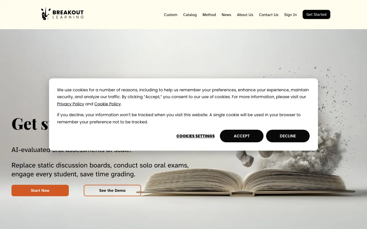 Breakout Learning — preview screenshot