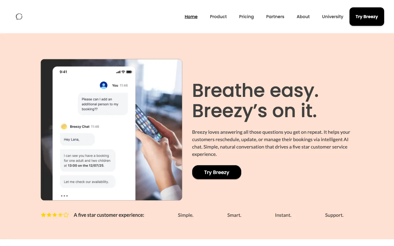 Breezy Chat — preview screenshot