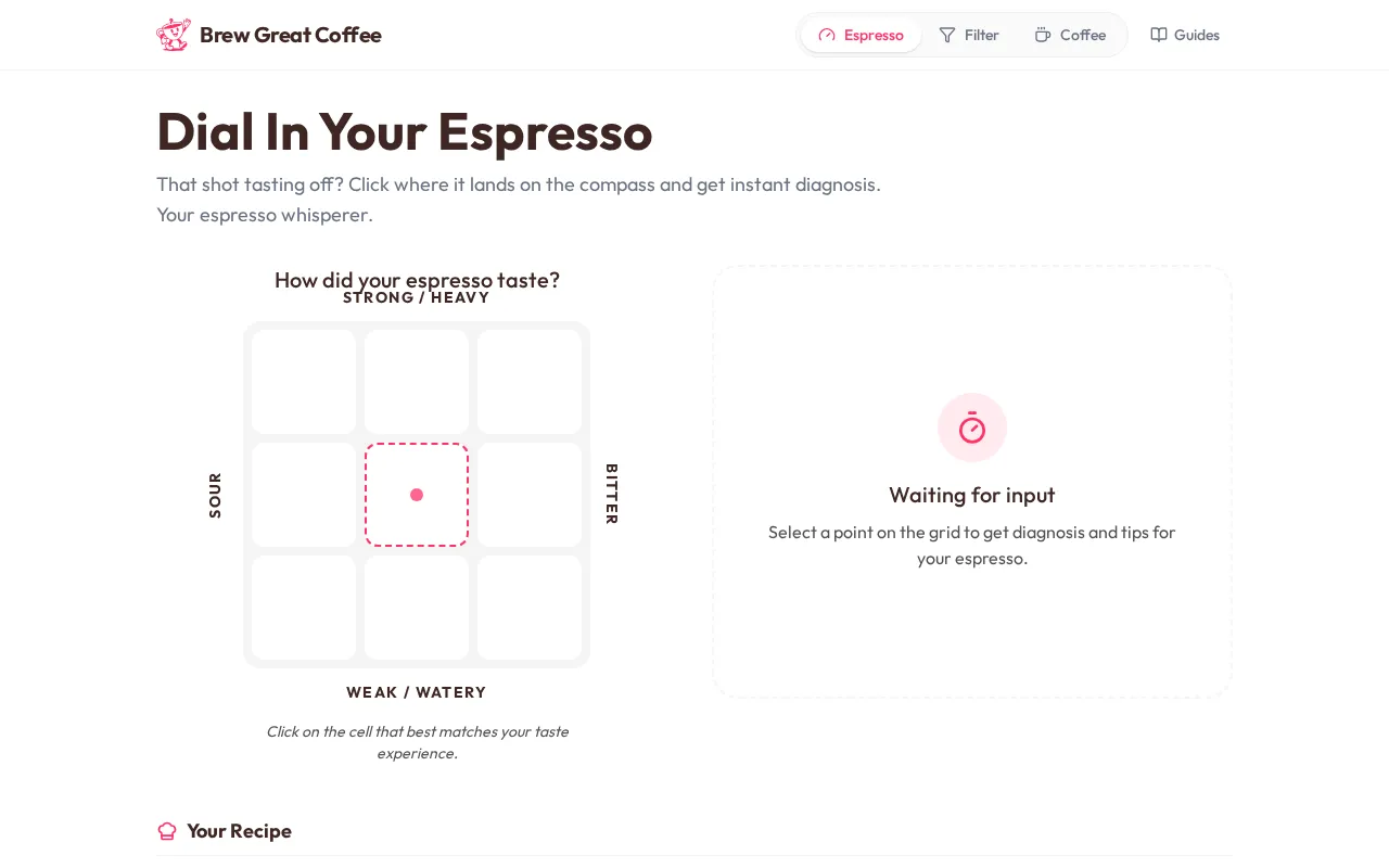 Brew Great Coffee — preview screenshot