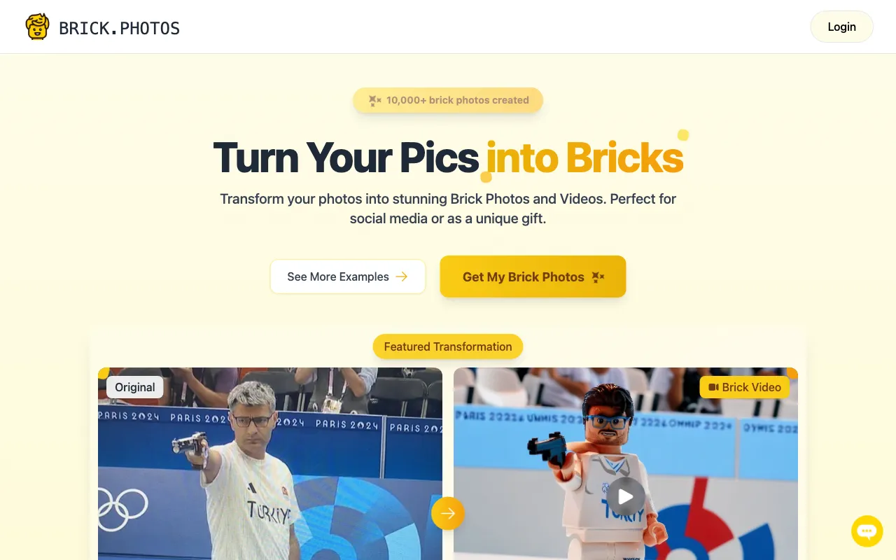 Brick.Photos: Turn Your Pics into Brics — preview screenshot