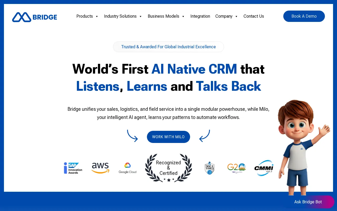 Bridge CRM — preview screenshot