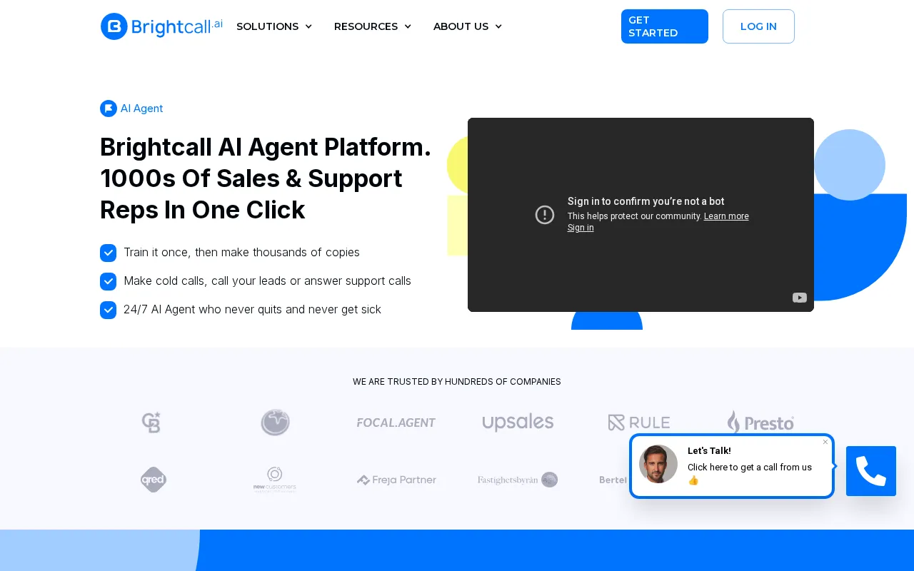 Brightcall.AI — preview screenshot