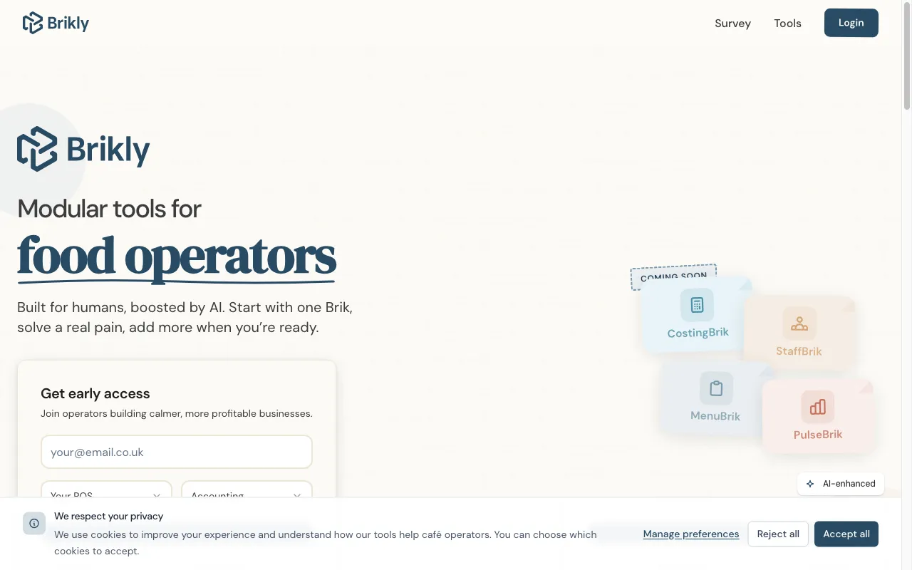 brikly — preview screenshot