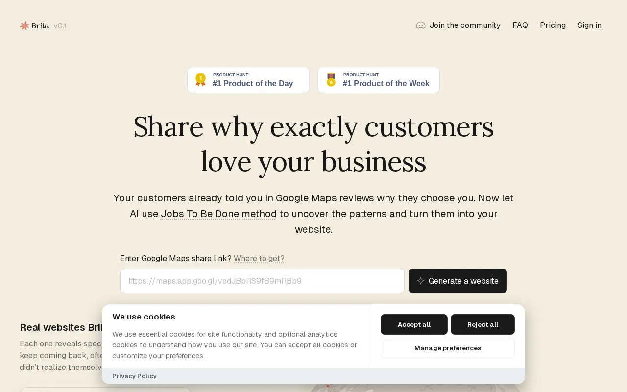 Brila — preview screenshot