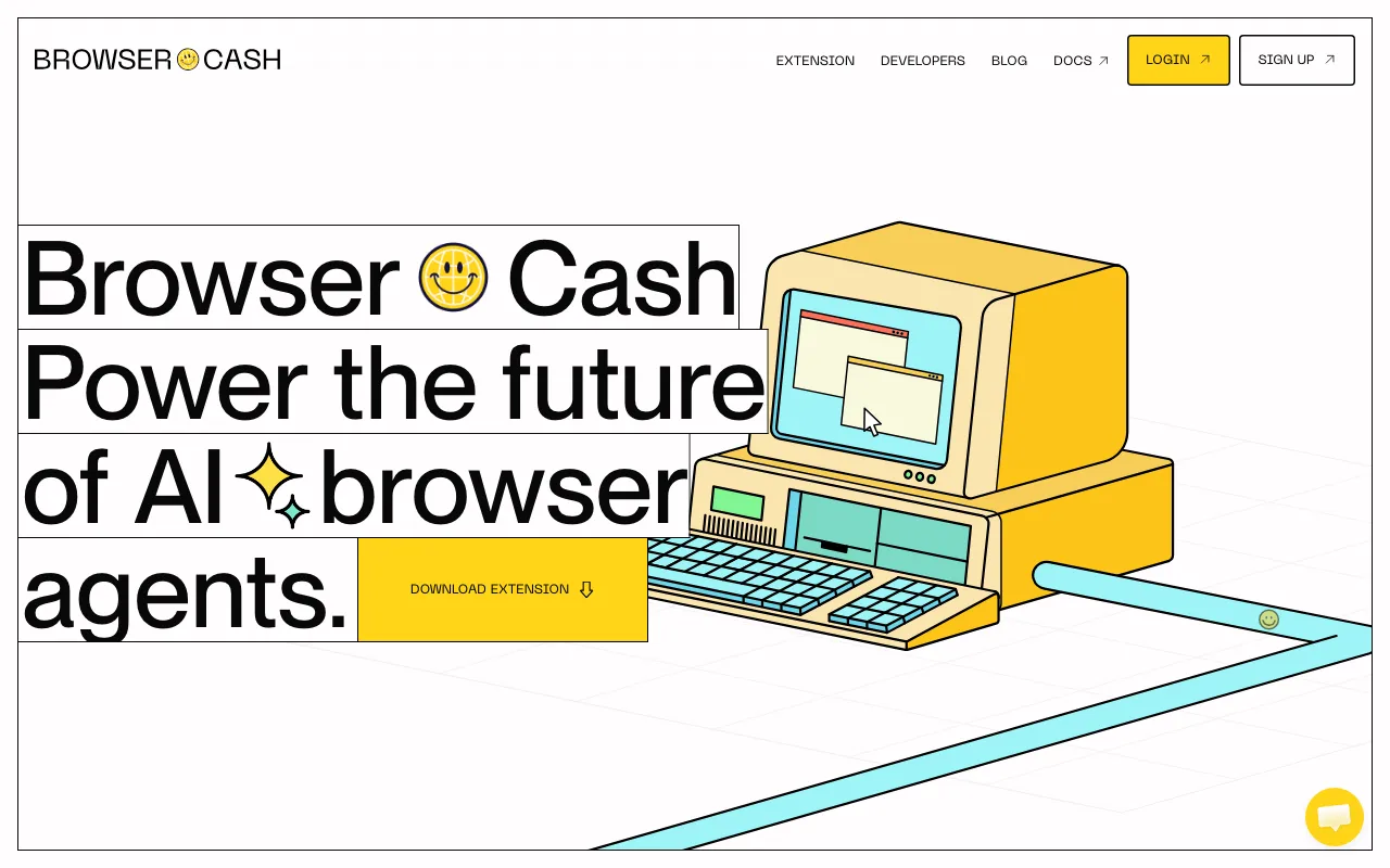 Browser Cash — preview screenshot