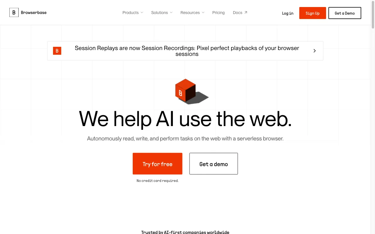 Browserbase — preview screenshot
