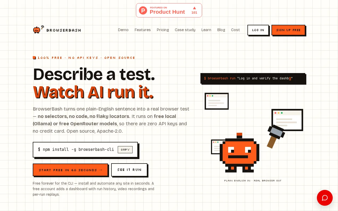 BrowserBash — preview screenshot