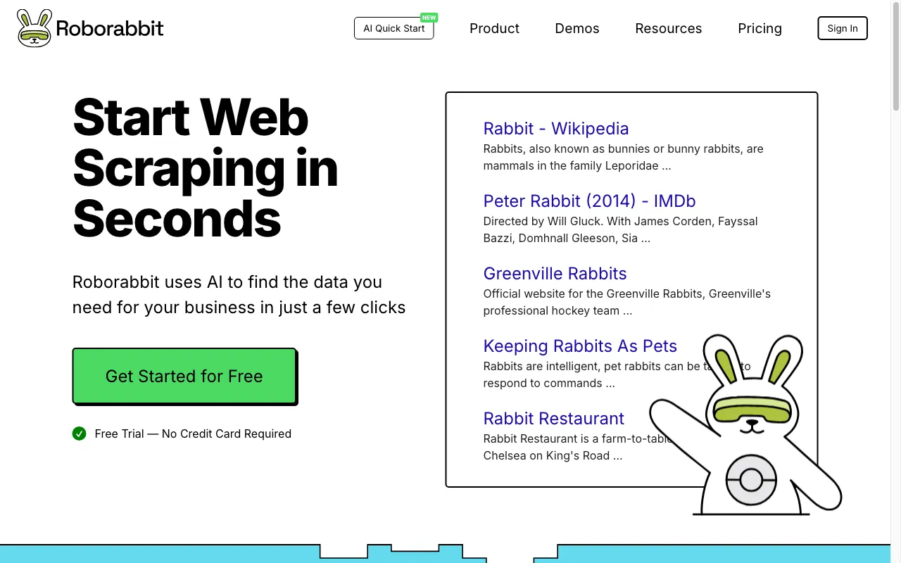 Roborabbit — preview screenshot