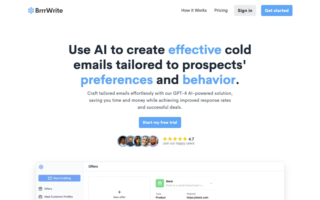 BrrrWrite — preview screenshot