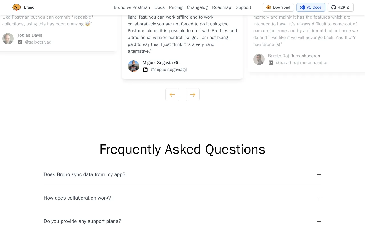 Bruno — preview screenshot