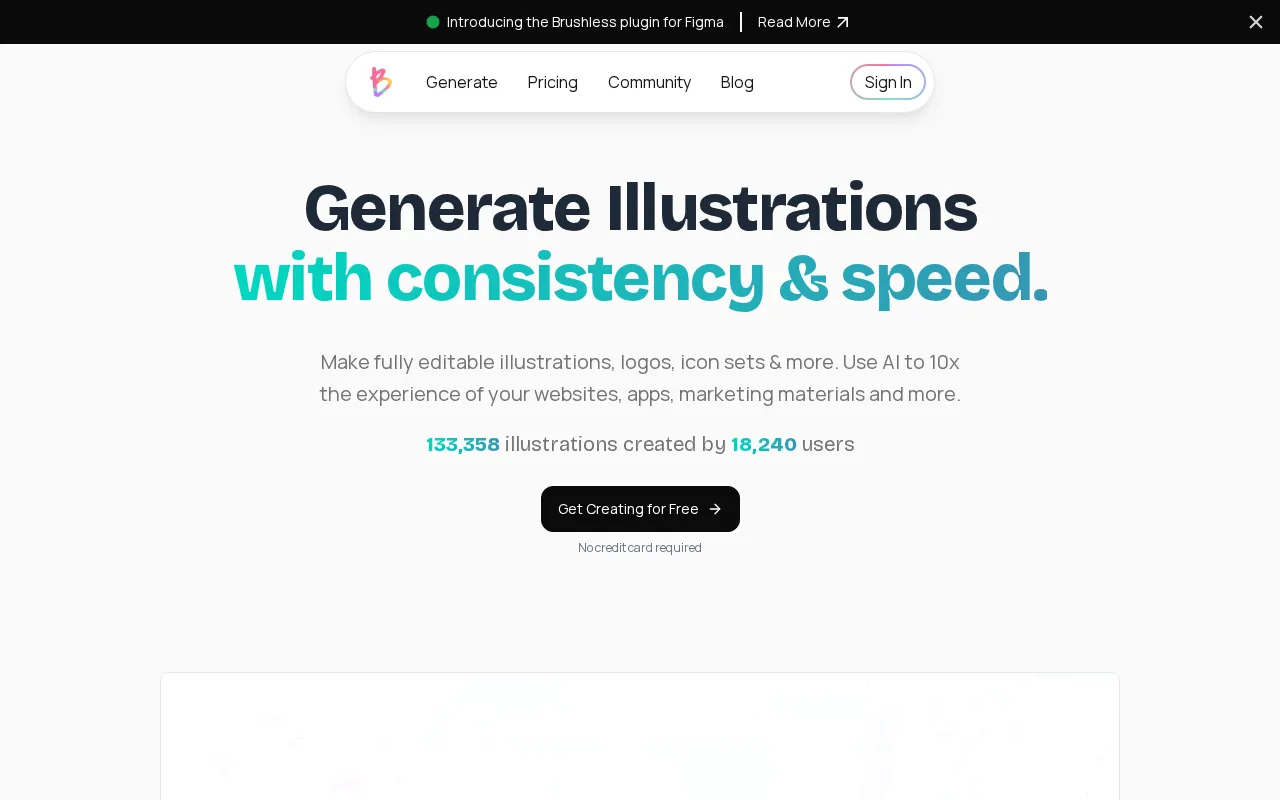 Brushless — preview screenshot