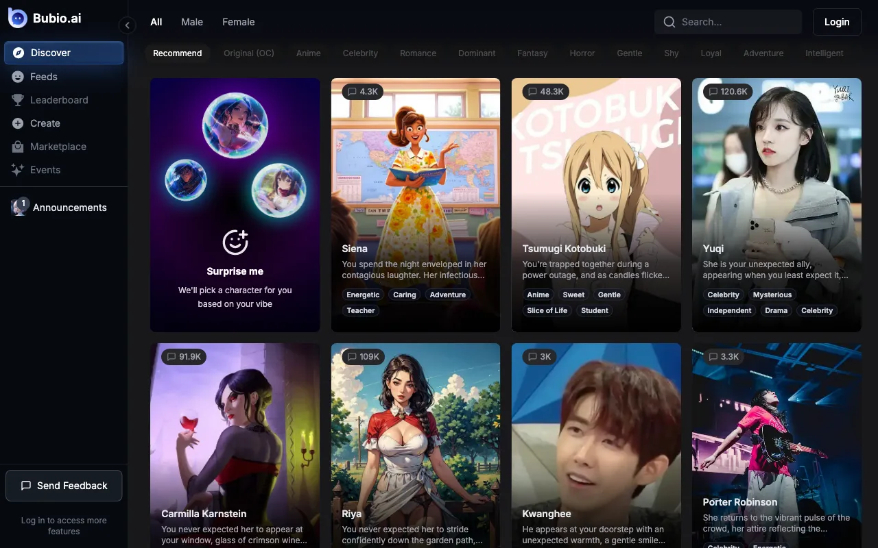 Bubio.ai — preview screenshot