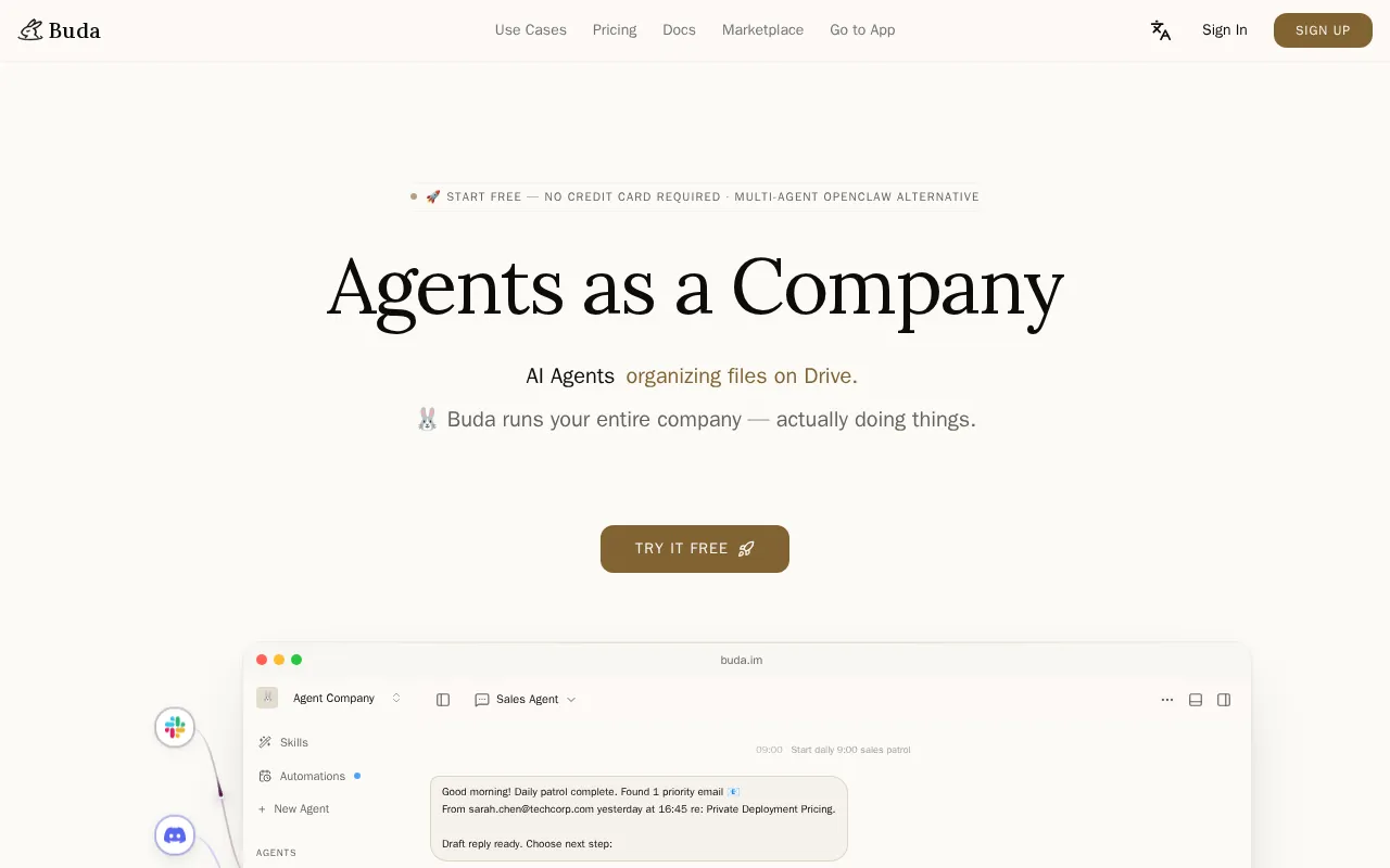 Buda AI — preview screenshot