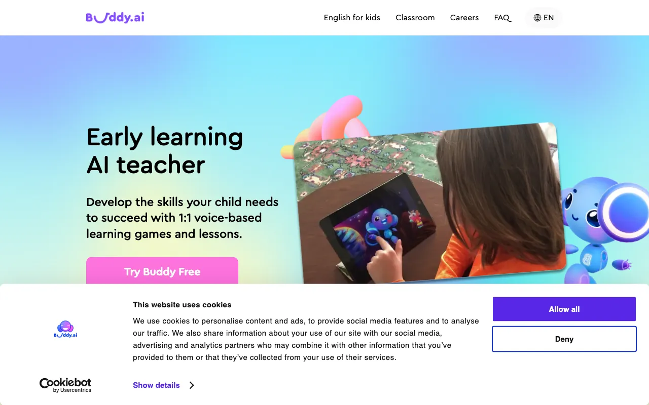 Buddy's Curriculum — preview screenshot