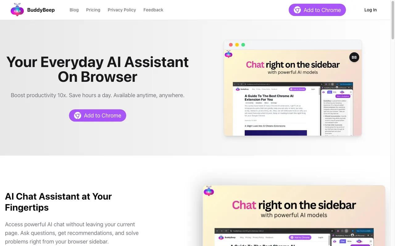 BuddyBeep — preview screenshot