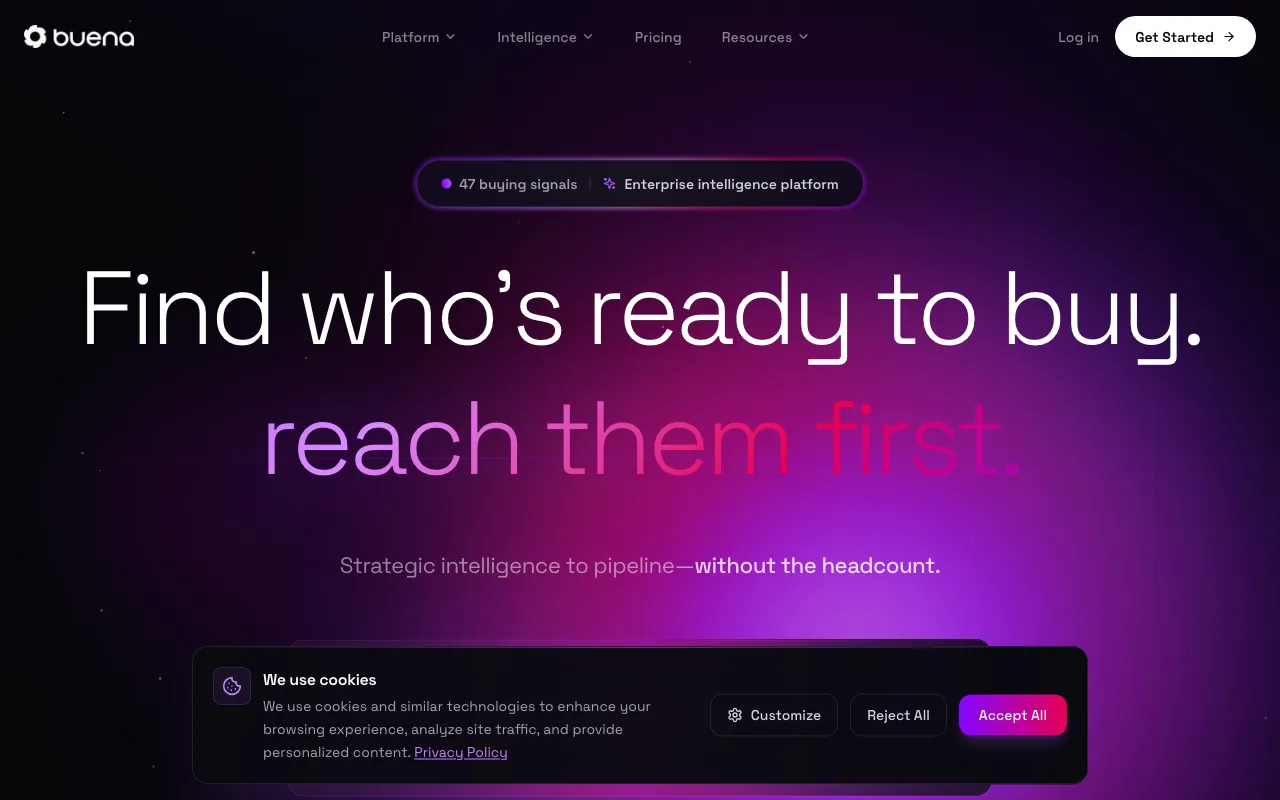 buena.ai — preview screenshot