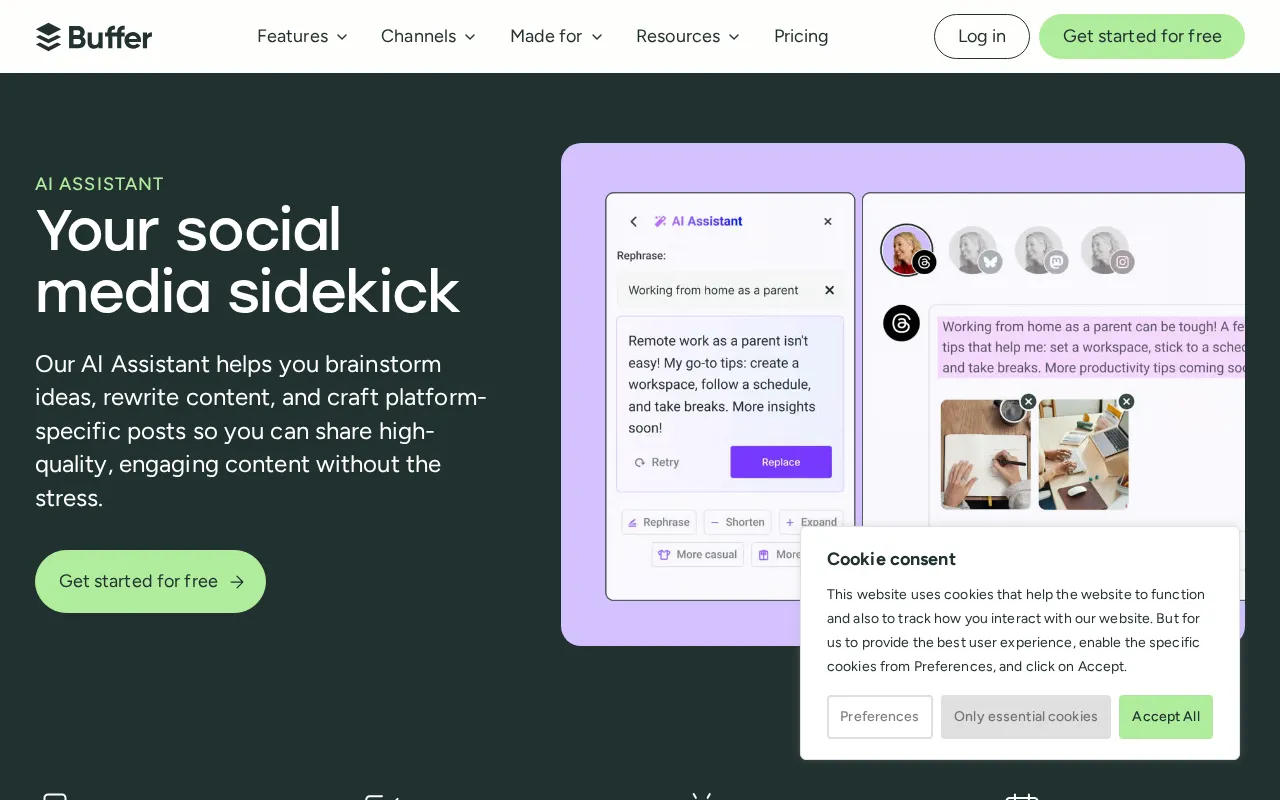 Buffer — preview screenshot