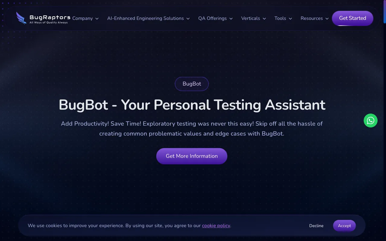 BugRaptors — preview screenshot
