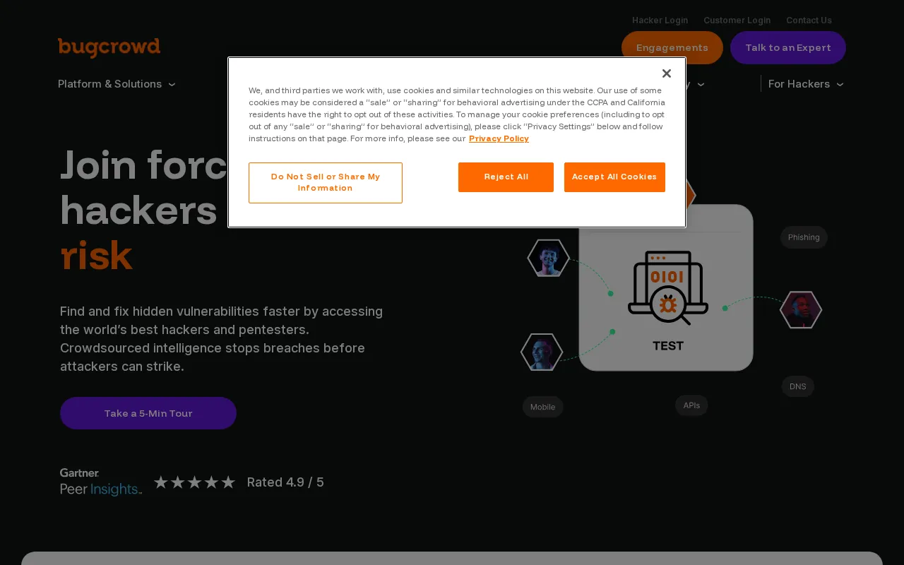 Bugcrowd AI — preview screenshot