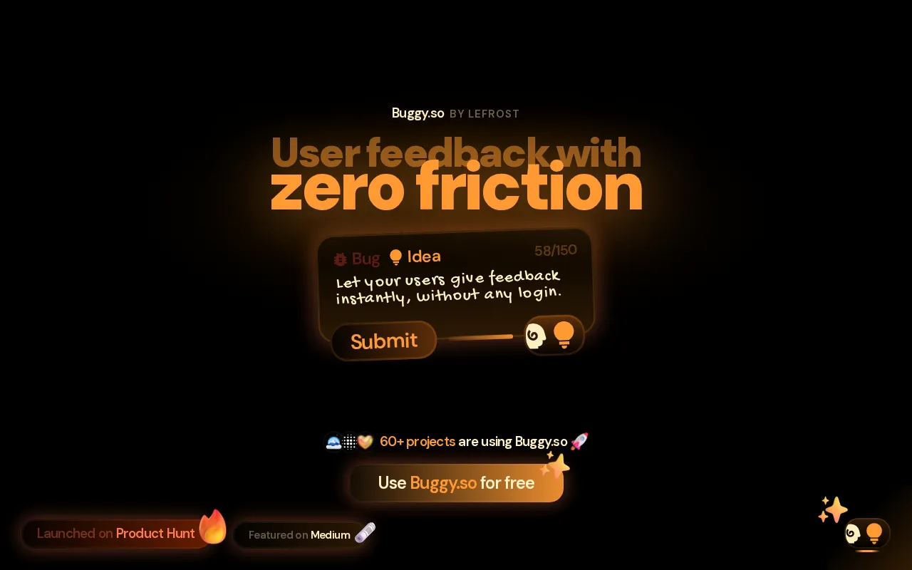 Buggy.so — preview screenshot