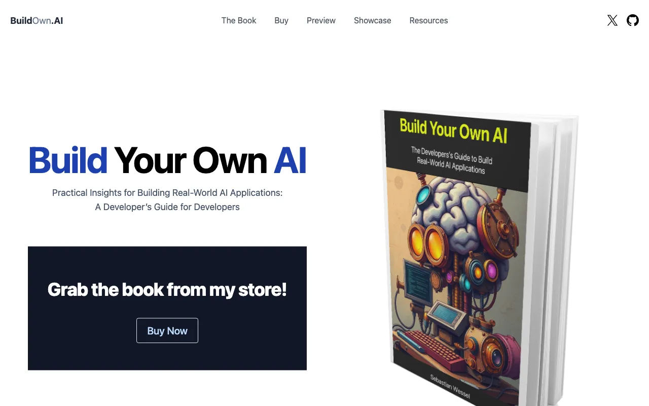 Build Your Own AI — preview screenshot